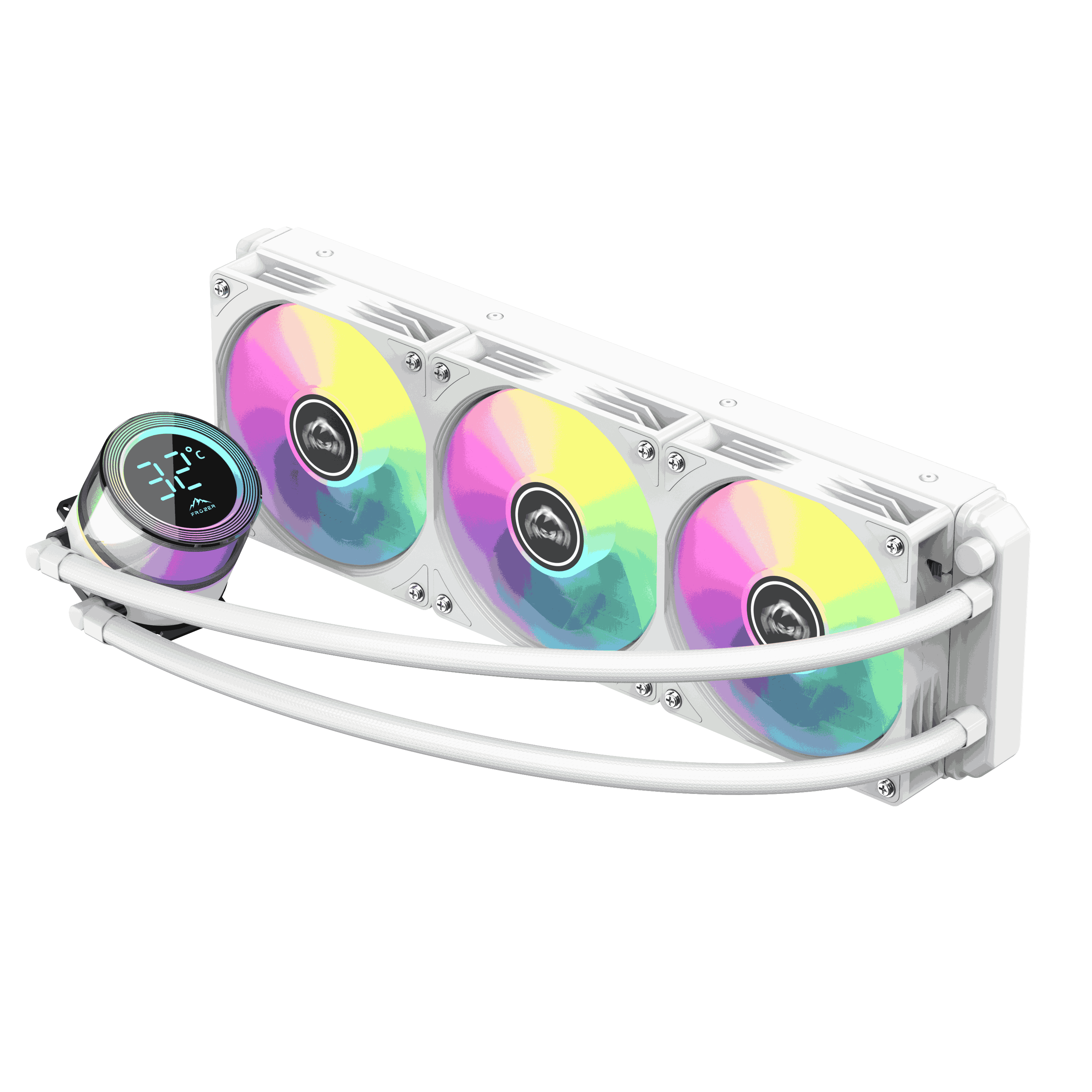 ICE EMPEROR 360mm LIQUIDE COOLER WHITE