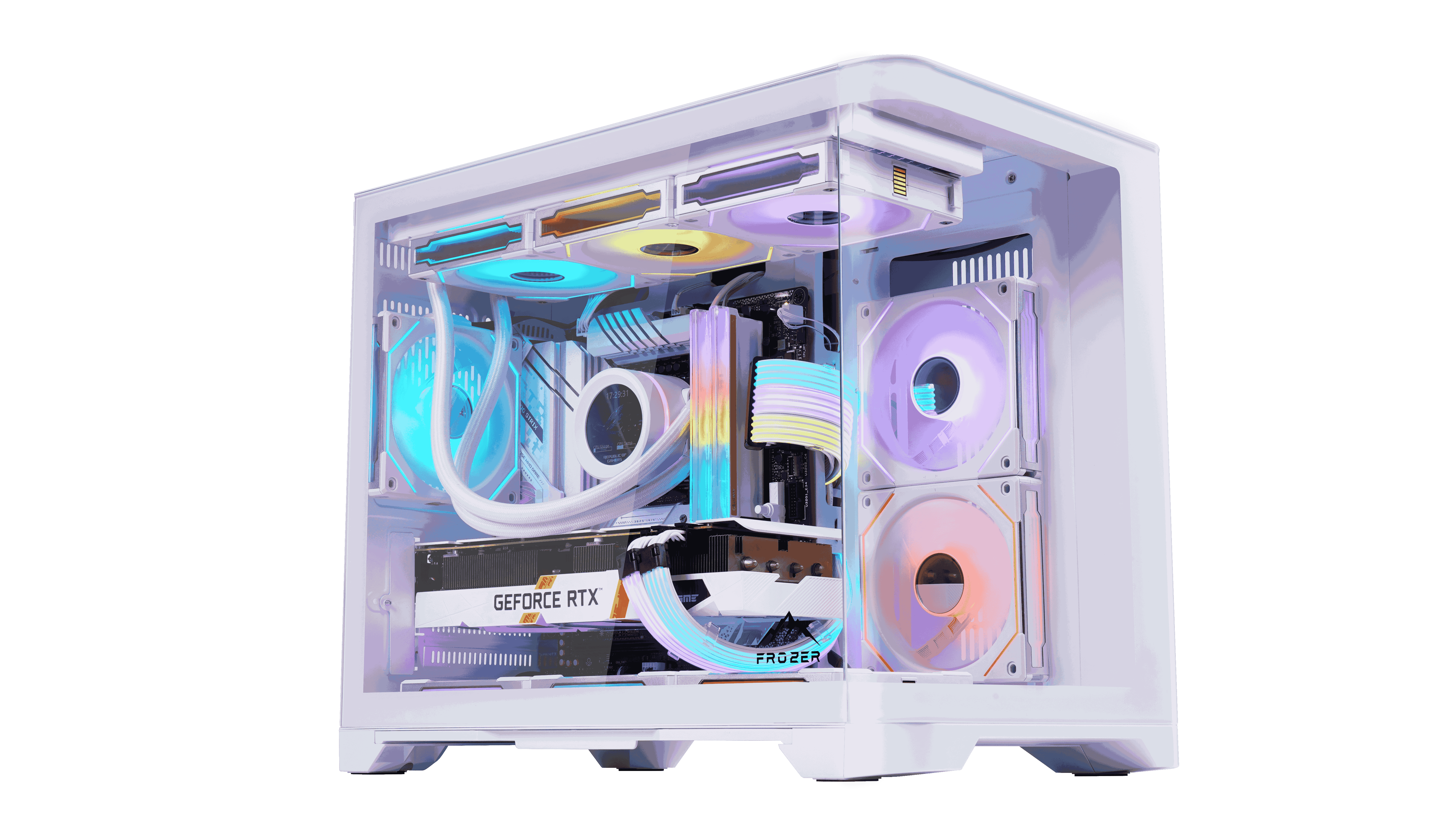 SPACE MT ATX WHITE AN D BLACK